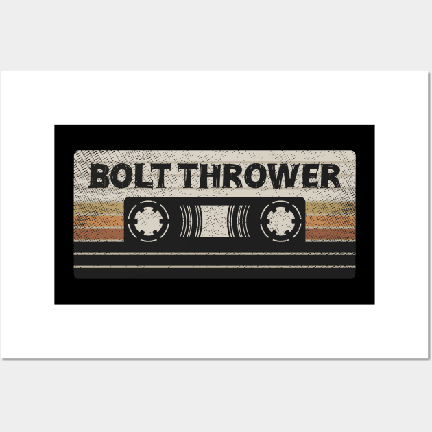 Bolt Thrower Mix Tape Wall Art by getinsideart